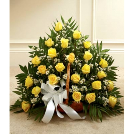 Sunny Smile - 24 Stems Basket